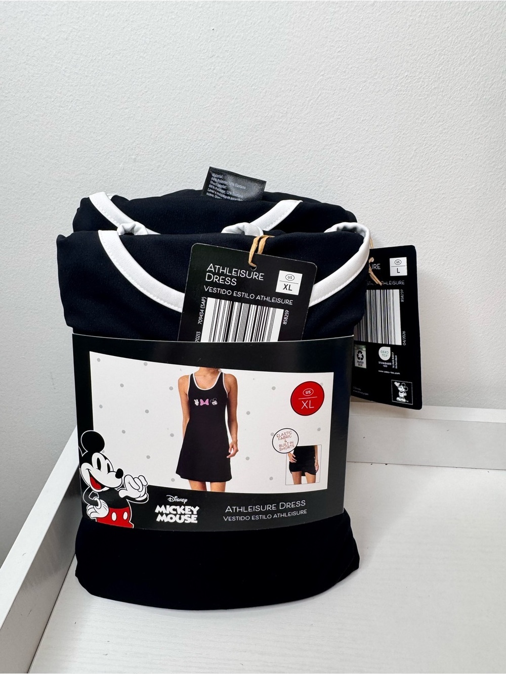 Aldi X Disney Minnie & Mickey Icon Cap & Dress set (set including one of each) - Picture 5 of 5